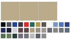 Floor Free Standing Linking Screens Range Example