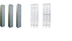 Metal & Mesh Lockers Range Example